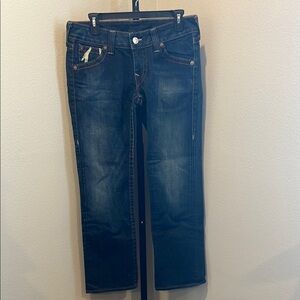 True Religion Blue Straight Leg Jeans Classic Fit